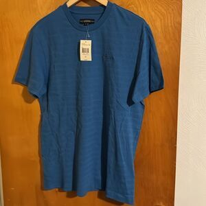 Guess Tshirt Mens Medium Mesh Blue